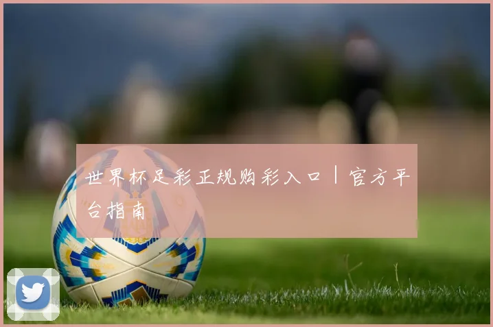 世界杯足彩正规购彩入口｜官方平台指南